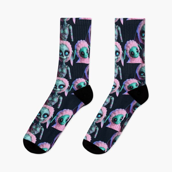 Item preview, Pastel Goth Alien and Cosmic Sheep designed and sold by LujziWorld.