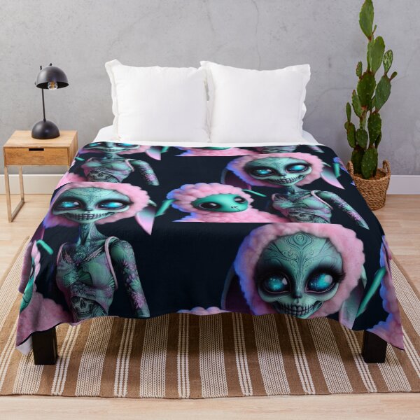 Item preview, Pastel Goth Alien and Cosmic Sheep designed and sold by LujziWorld.