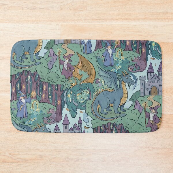 Item preview, Art Dragons Magic Landscapes Reality Fantasy Artistic Expression designed and sold by ART ATTACK ZONE.