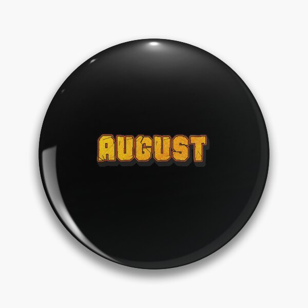 Item preview, August Personalized Name - Cool & Funny Custom Gift for Men and Boys designed and sold by Oussinc.