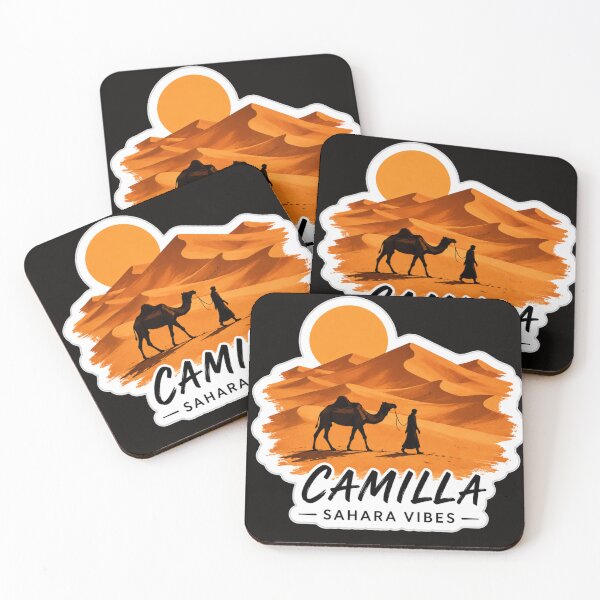 Item preview,  Sahara vibes desert camel sticker CAMILLA designed and sold by Med-Smart.
