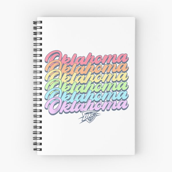 Item preview, Oklahoma Thunder Rainbow Graphic Poster Design designed and sold by MelodiMcintyre.