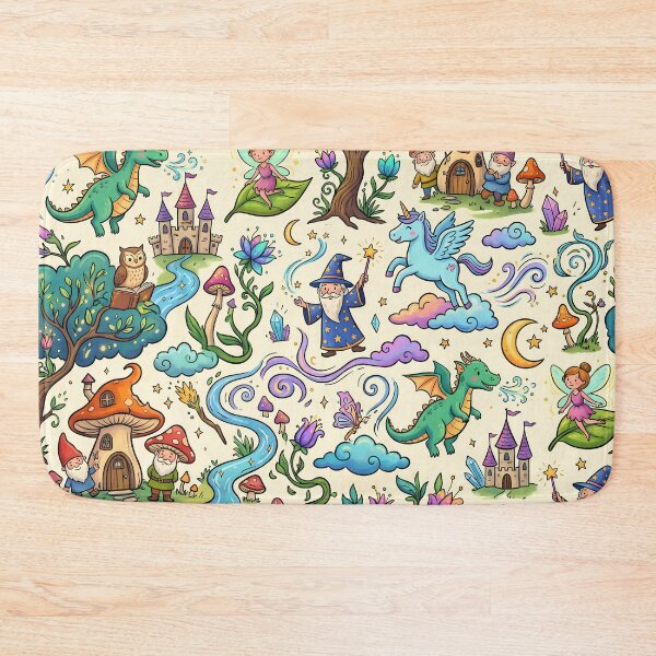Item preview, Design Dragons Magic Landscapes Reality Fantasy Artistic Expression designed and sold by ART ATTACK ZONE.