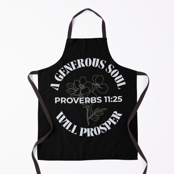 Item preview, A Generous Soul Will Prosper - Minimalist Flowers Proverbs 11:25 designed and sold by ElemntCo.
