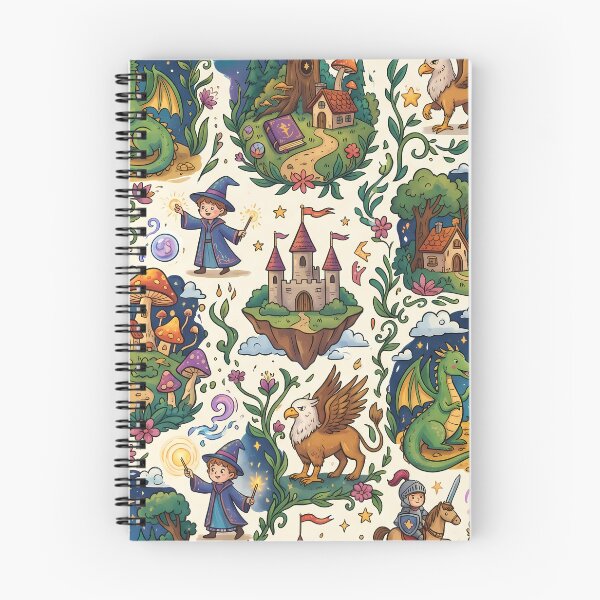 Item preview, Medieval Dragons Magic Landscapes Reality Fantasy Artistic Expression designed and sold by ART ATTACK ZONE.