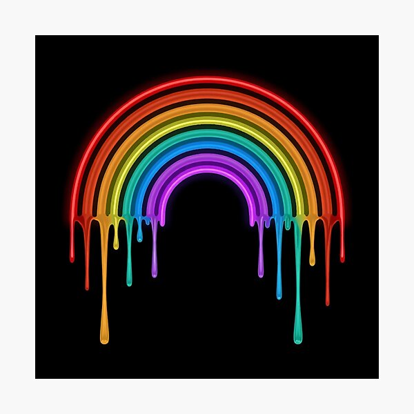 Item preview, Drip Rainbow designed and sold by Tickety Boo.