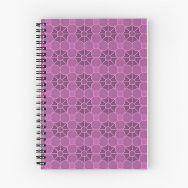 Item preview, Geometric Pattern: Plumeria: Aubergine designed and sold by Red Wolf.