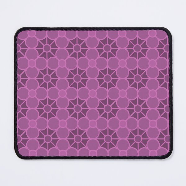 Item preview, Geometric Pattern: Plumeria: Aubergine designed and sold by Red Wolf.