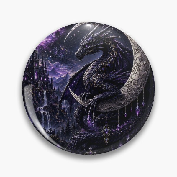 Item preview, Moonshadow Dragon of the Mystic Kingdom designed and sold by GMACgraphicsCo.