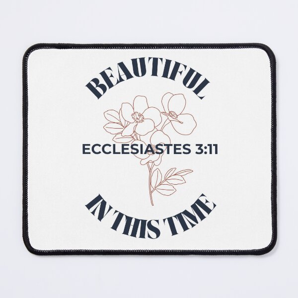 Item preview, Beautiful In Its Time - Minimalist Flowers Ecclesiastes 3:11 designed and sold by ElemntCo.