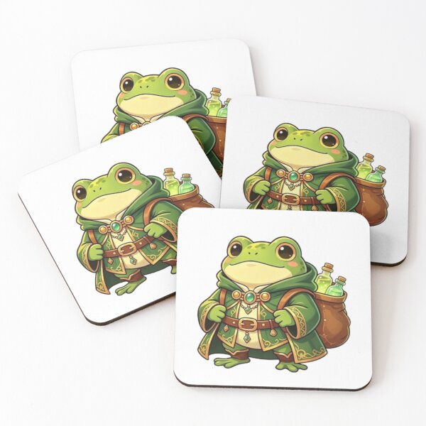 Item preview, Cute Frog Alchemist designed and sold by Nova Supply Co..