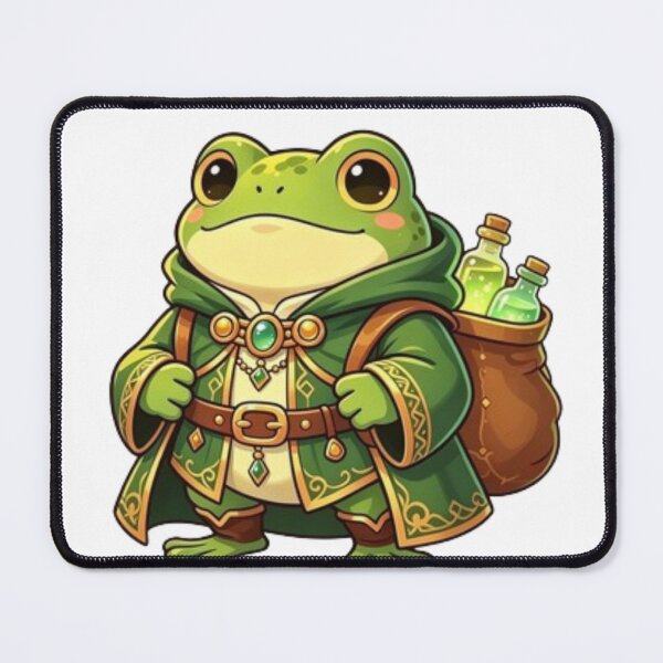 Item preview, Cute Frog Alchemist designed and sold by Nova Supply Co..
