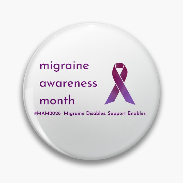 Item preview, MAM2026 Migraine Disables Support Enables designed and sold by Migraine Australia.