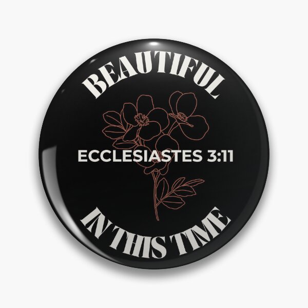 Item preview, Beautiful In Its Time - Minimalist Flowers Ecclesiastes 3:11 designed and sold by ElemntCo.