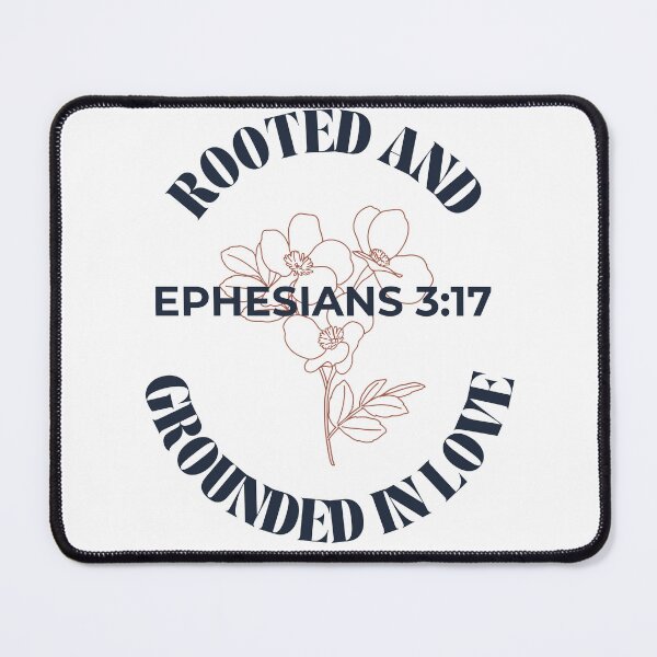Item preview, Rooted And Grounded In Love - Minimalist Flowers Ephesians 3:17 designed and sold by ElemntCo.