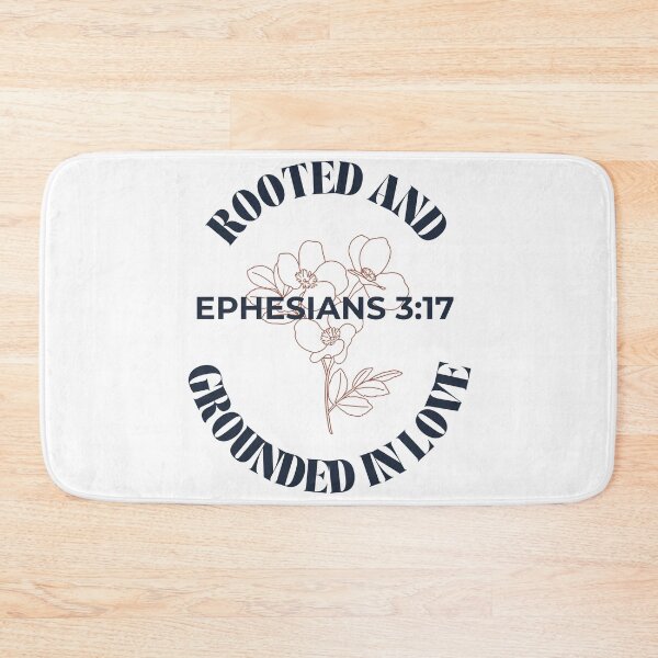 Item preview, Rooted And Grounded In Love - Minimalist Flowers Ephesians 3:17 designed and sold by ElemntCo.
