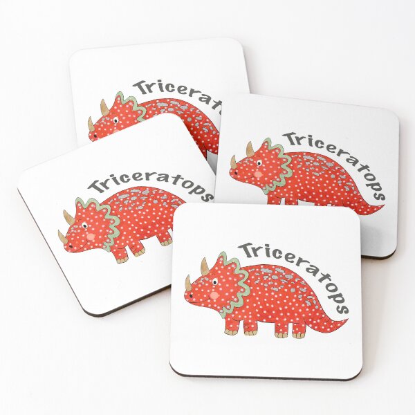 Item preview, Whimsical Triceratops Mixed Media Design designed and sold by AlinaArt&Design.