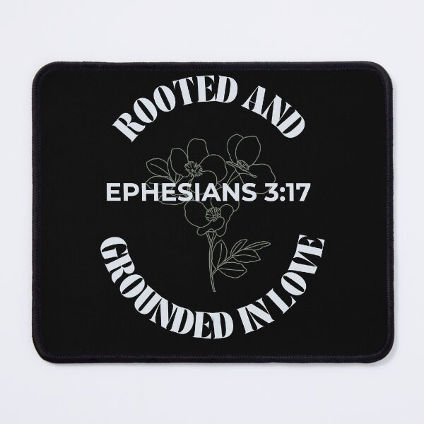 Item preview, Rooted And Grounded In Love - Minimalist Flowers Ephesians 3:17 designed and sold by ElemntCo.