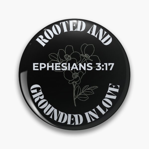 Item preview, Rooted And Grounded In Love - Minimalist Flowers Ephesians 3:17 designed and sold by ElemntCo.
