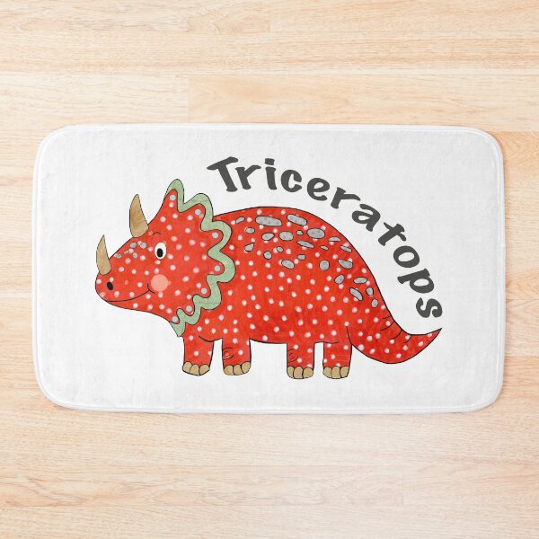 Item preview, Whimsical Triceratops Mixed Media Design designed and sold by AlinaArt&Design.