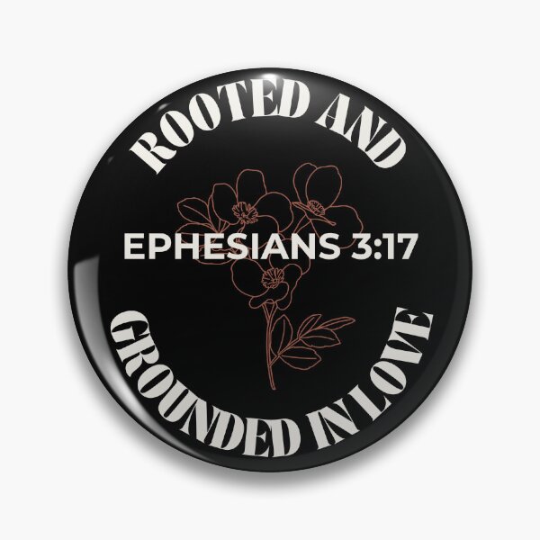 Item preview, Rooted And Grounded In Love - Minimalist Flowers Ephesians 3:17 designed and sold by ElemntCo.