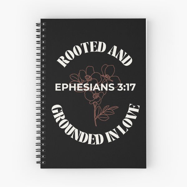 Item preview, Rooted And Grounded In Love - Minimalist Flowers Ephesians 3:17 designed and sold by ElemntCo.