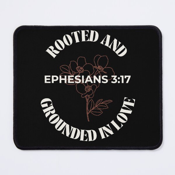 Item preview, Rooted And Grounded In Love - Minimalist Flowers Ephesians 3:17 designed and sold by ElemntCo.