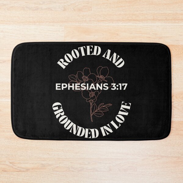 Item preview, Rooted And Grounded In Love - Minimalist Flowers Ephesians 3:17 designed and sold by ElemntCo.