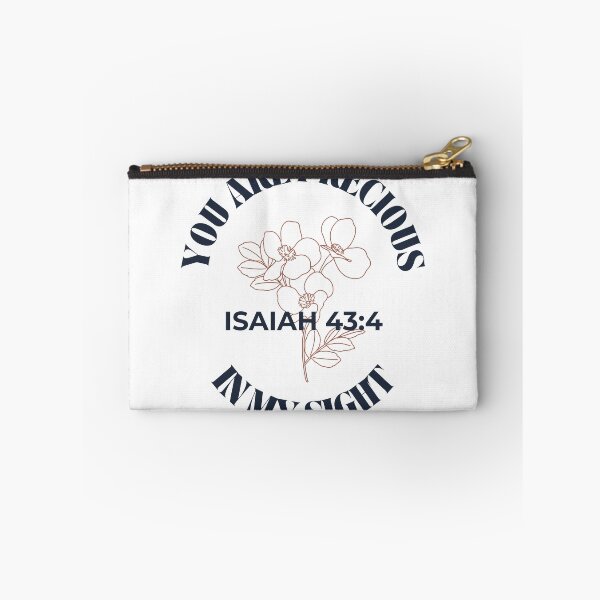 Item preview, You Are Precious In My Sight - Minimalist Flowers Isaiah 43:4 designed and sold by ElemntCo.