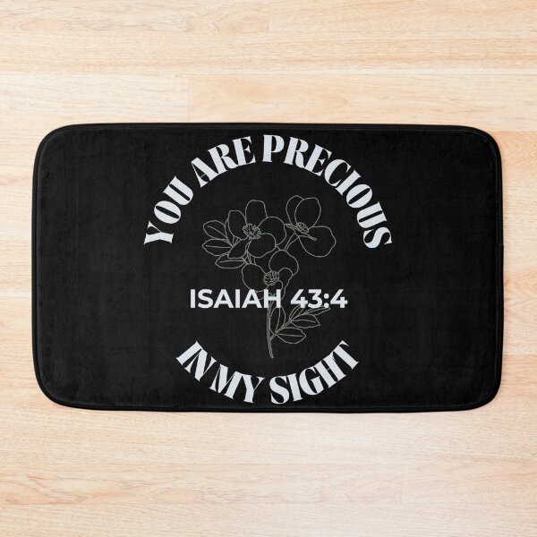 Item preview, You Are Precious In My Sight - Minimalist Flowers Isaiah 43:4 designed and sold by ElemntCo.
