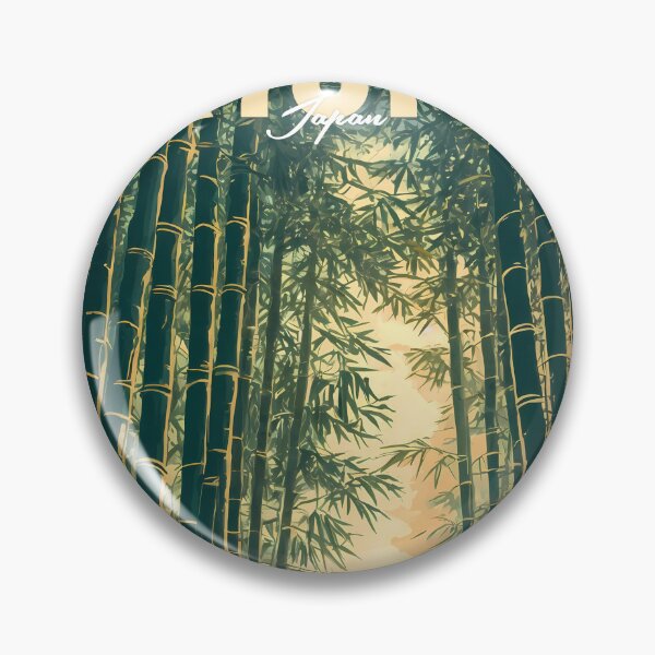 Item preview, Arashiyama Bamboo Grove Kyoto Japan Vintage Travel Poster Art designed and sold by JacksoonLester.