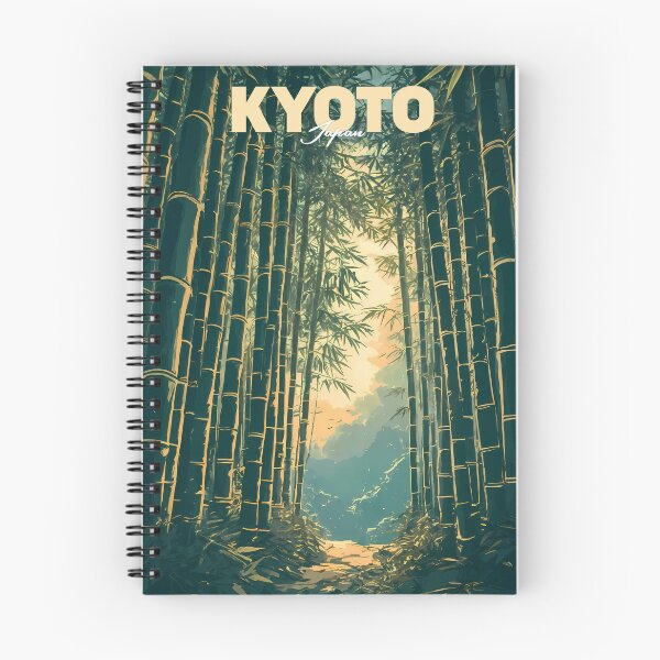 Item preview, Arashiyama Bamboo Grove Kyoto Japan Vintage Travel Poster Art designed and sold by JacksoonLester.