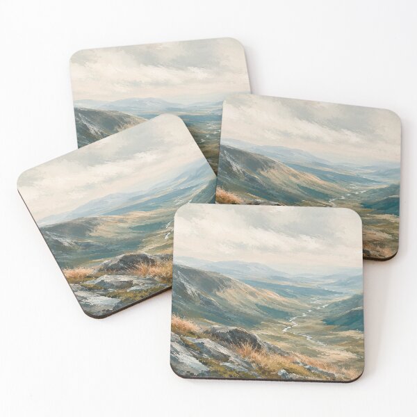 Item preview, Valley River Landscape Painting designed and sold by SaryaSmyth19.