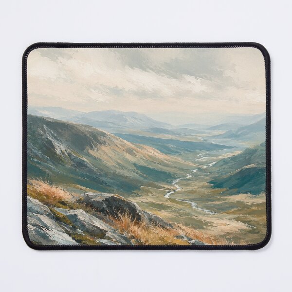 Item preview, Valley River Landscape Painting designed and sold by SaryaSmyth19.