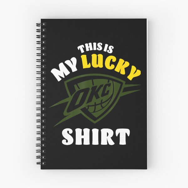 Item preview, Oklahoma Thunder Lucky Graphic Poster Design designed and sold by MelodiMcintyre.