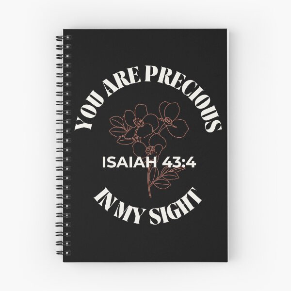 Item preview, You Are Precious In My Sight - Minimalist Flowers Isaiah 43:4 designed and sold by ElemntCo.