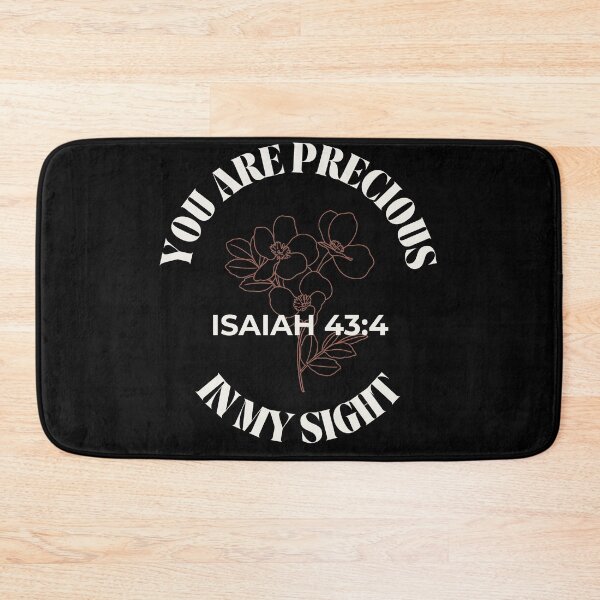 Item preview, You Are Precious In My Sight - Minimalist Flowers Isaiah 43:4 designed and sold by ElemntCo.