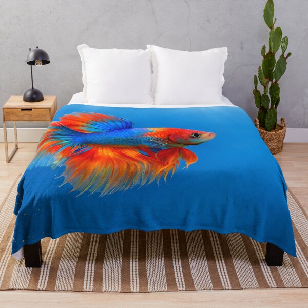 Item preview, Bright Betta in Sunlit Waters designed and sold by TinCatOutPost.