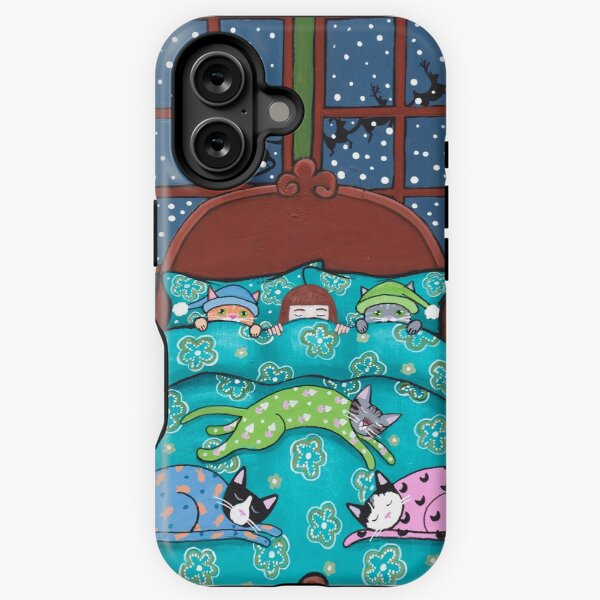 Item preview, Bedtime With Cats designed and sold by KilkennyCat Art.