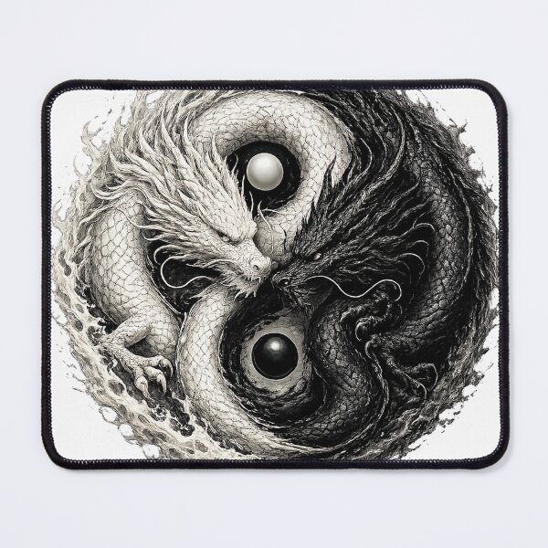 Item preview, Yin Yang Dragon Duality designed and sold by FyreHorse Designs.