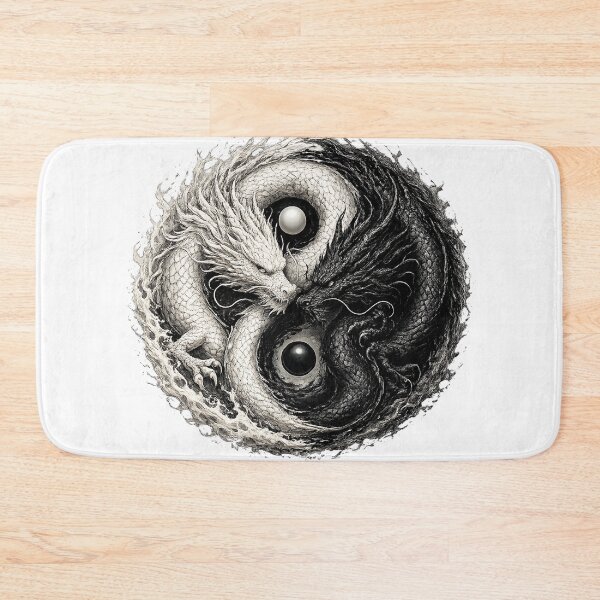 Item preview, Yin Yang Dragon Duality designed and sold by FyreHorse Designs.