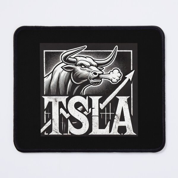 Item preview, Tesla Stock Investor EV Market Bull Run Trading Design designed and sold by TEEJAMBOREE.