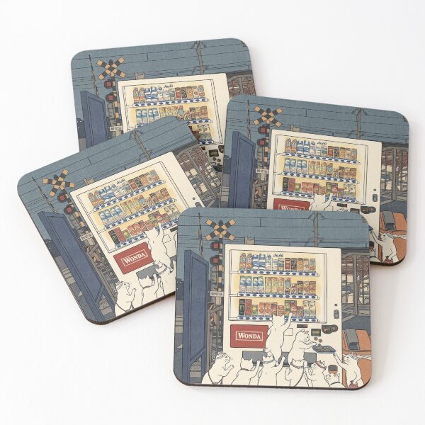 Item preview, Feline Friends' Night Market Surprise designed and sold by Komatoya.