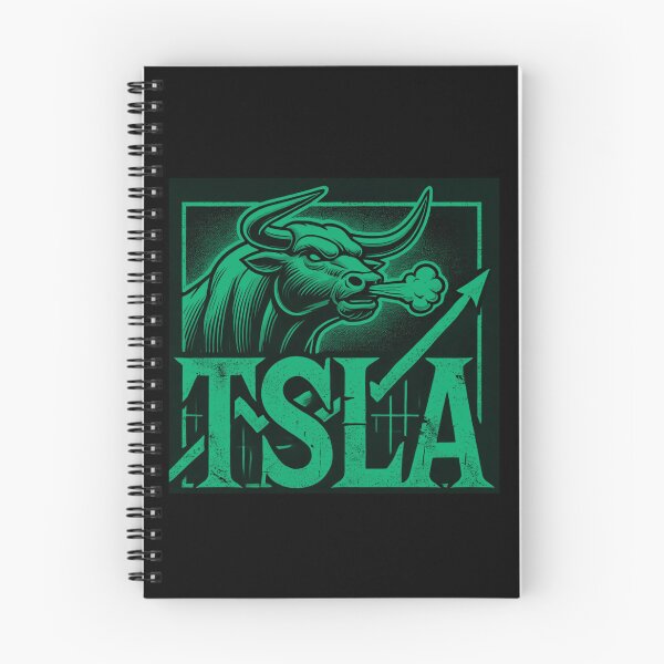 Item preview, Tesla Stock Investor EV Market Bull Run Trading Design designed and sold by TEEJAMBOREE.