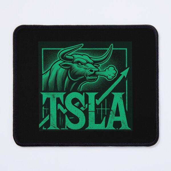 Item preview, Tesla Stock Investor EV Market Bull Run Trading Design designed and sold by TEEJAMBOREE.
