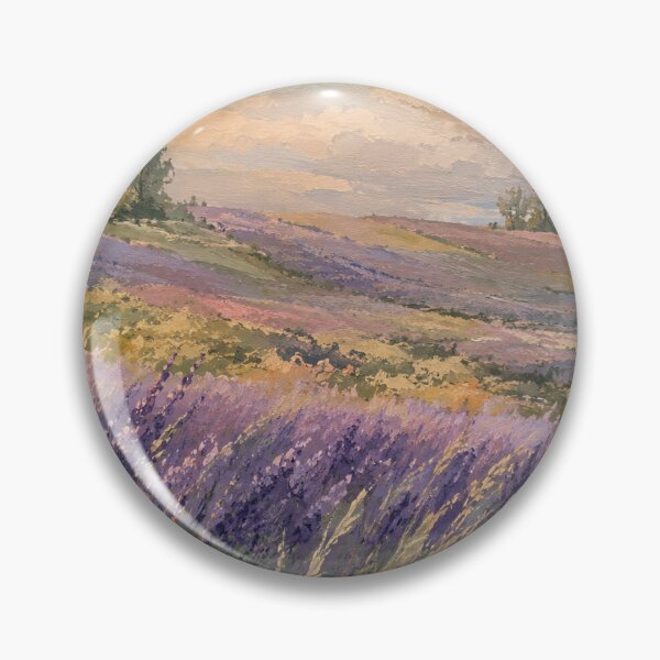 Item preview, Lavender Field Hillside Art designed and sold by SaryaSmyth19.