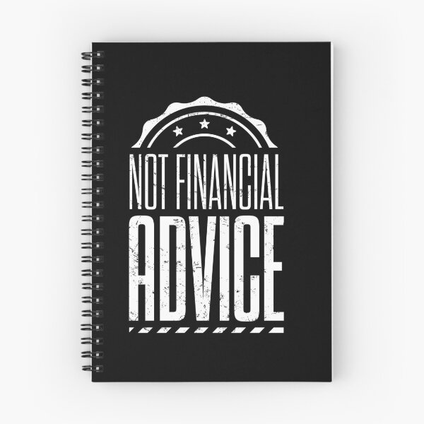 Item preview, Not Financial Advice Trading Disclaimer Badge Graphic designed and sold by BRINGOO.