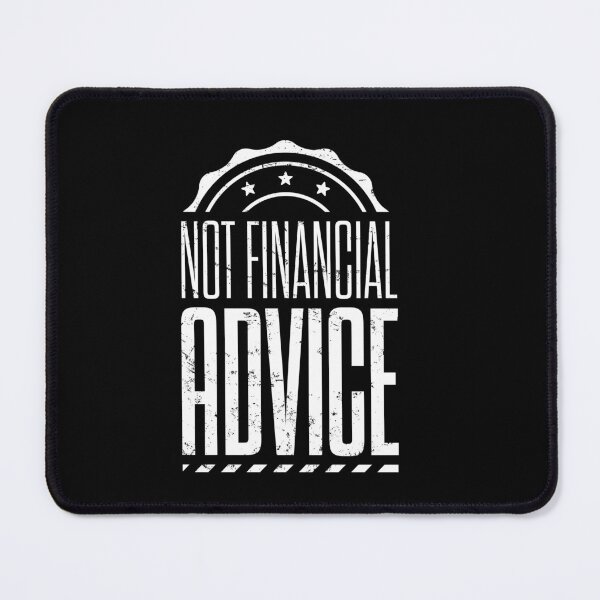 Item preview, Not Financial Advice Trading Disclaimer Badge Graphic designed and sold by BRINGOO.