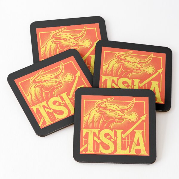Item preview, Tesla Stock Investor EV Market Bull Run Trading Design designed and sold by TEEJAMBOREE.