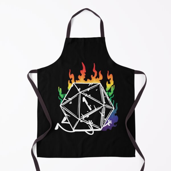 Item preview, Pride Dice White Logo designed and sold by goodplanbaddice.